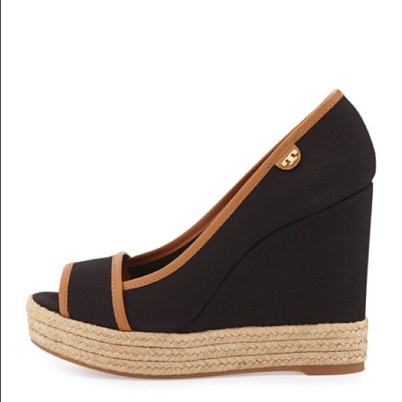 Tory Burch Shoes - NWOT ‘Majorca' Canvas Espadrille Wedge (AS IS)